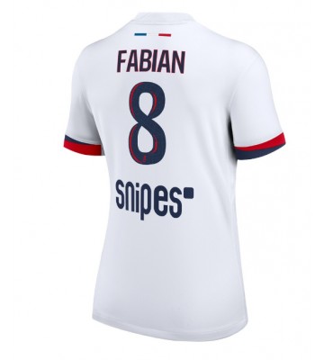 Paris Saint-Germain Fabian Ruiz #8 Udebanetrøje Dame 2025-26 Kortærmet